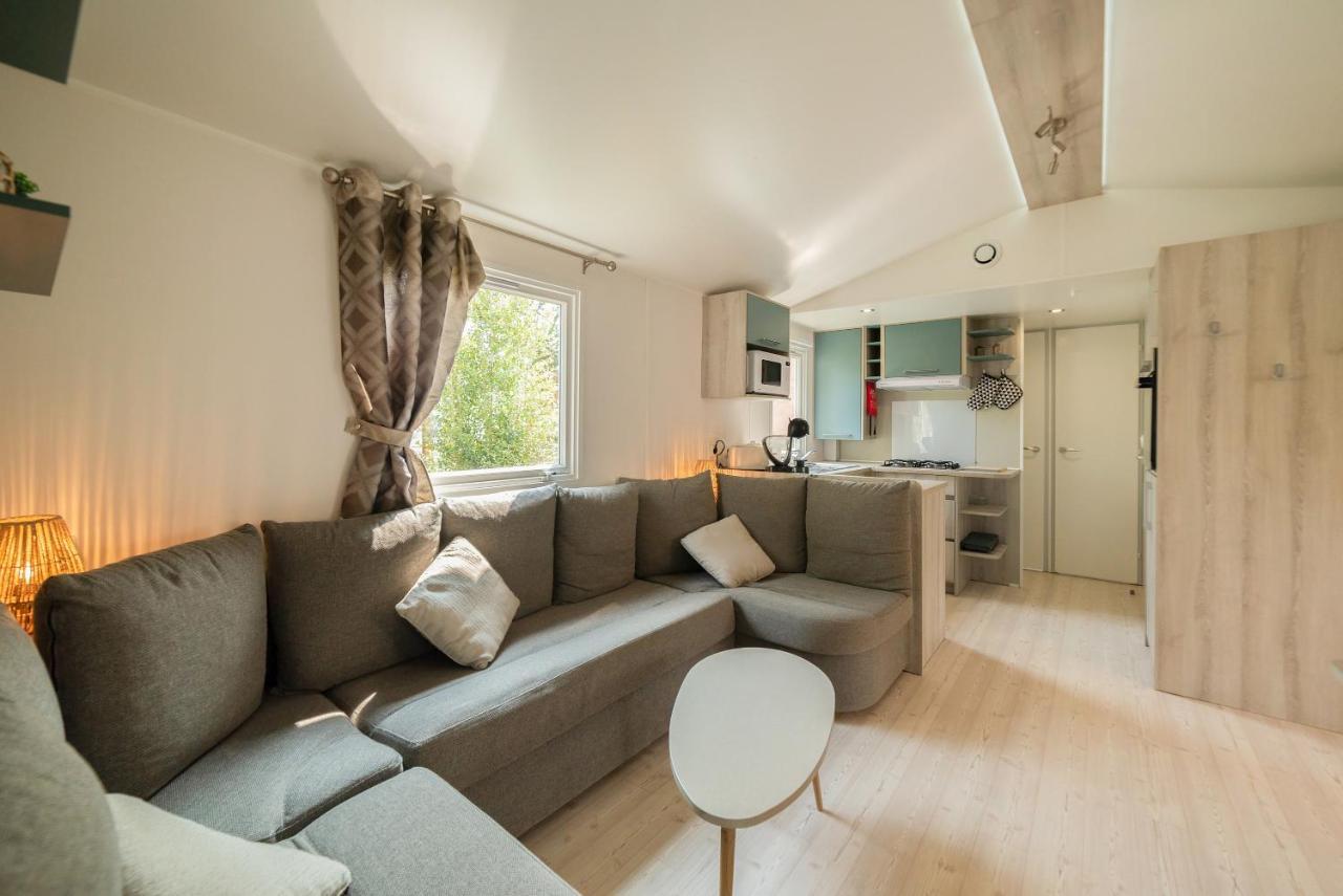 Mobil Home Les Pieds Dans L'Eau 卡内 外观 照片